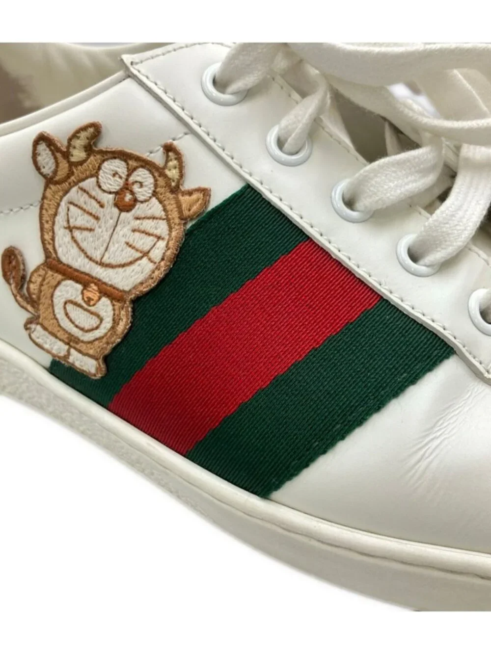 Gucci Low Cut Sneakers Collaboration Doraemon A-s 8.5